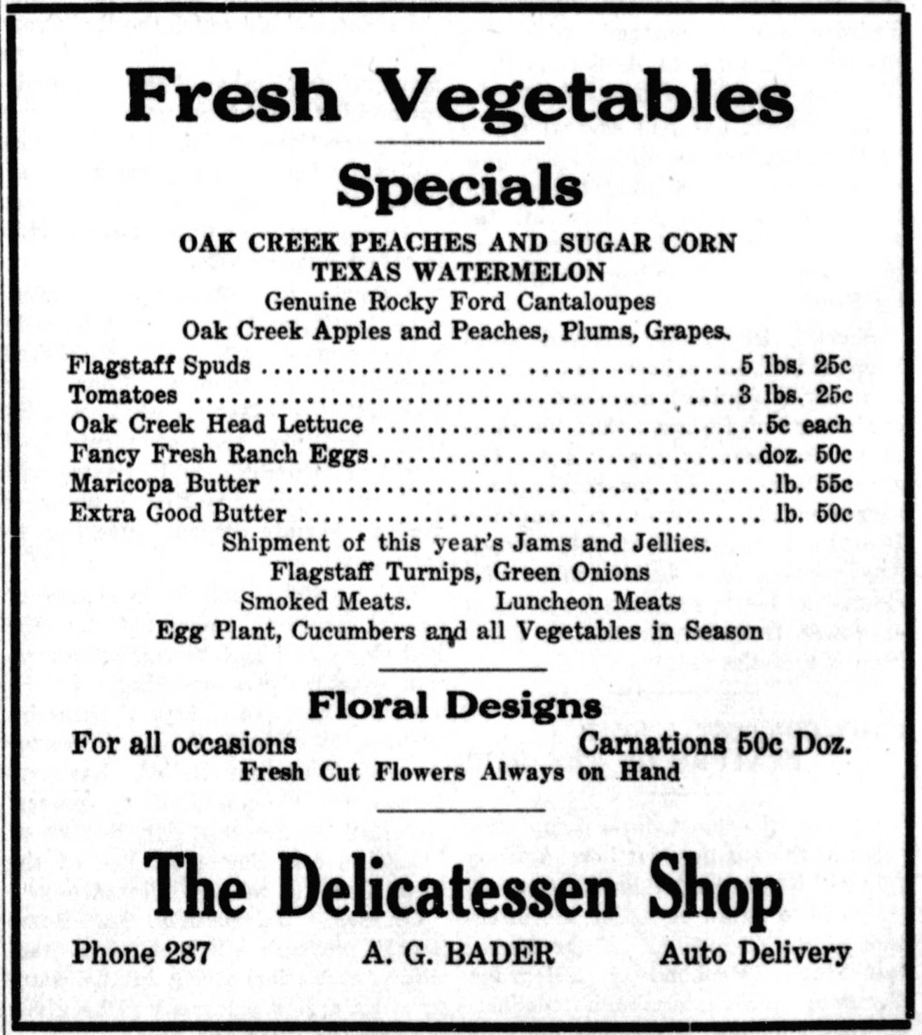 The Delicatessen Shop